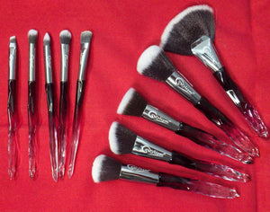 Sugar n Spice Brush Set (10 piece brush collection with bag)