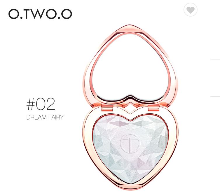 O.TWO.O Heart Shaped Highlighter
