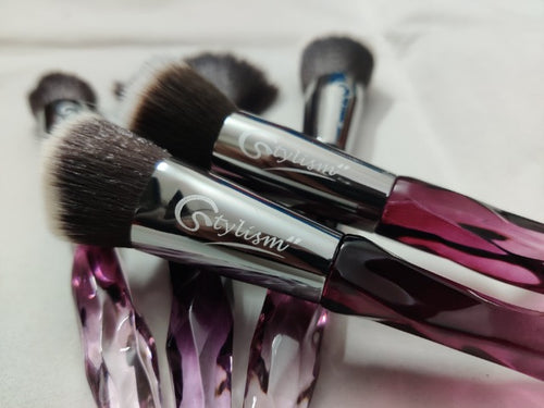 crystal makeup brushes