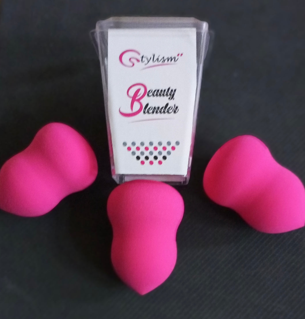 Pink Cosmetic Puff Beauty Blender