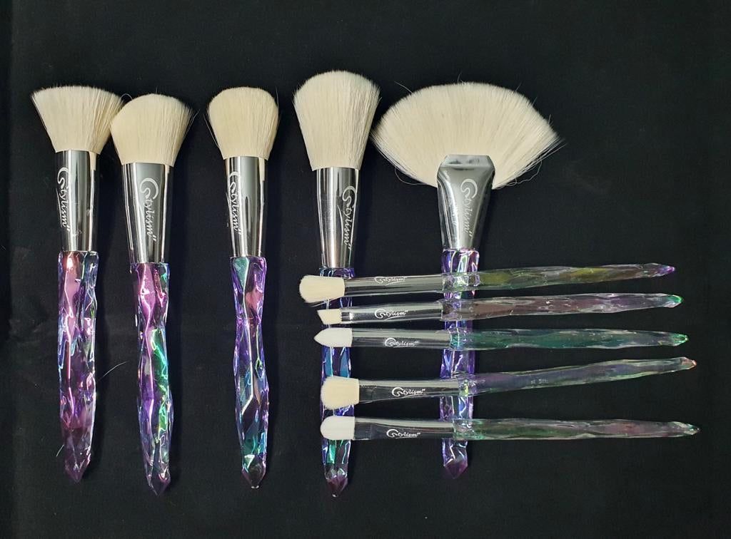 Glitz n Glam Brush Set (10 piece brush collection with bag)